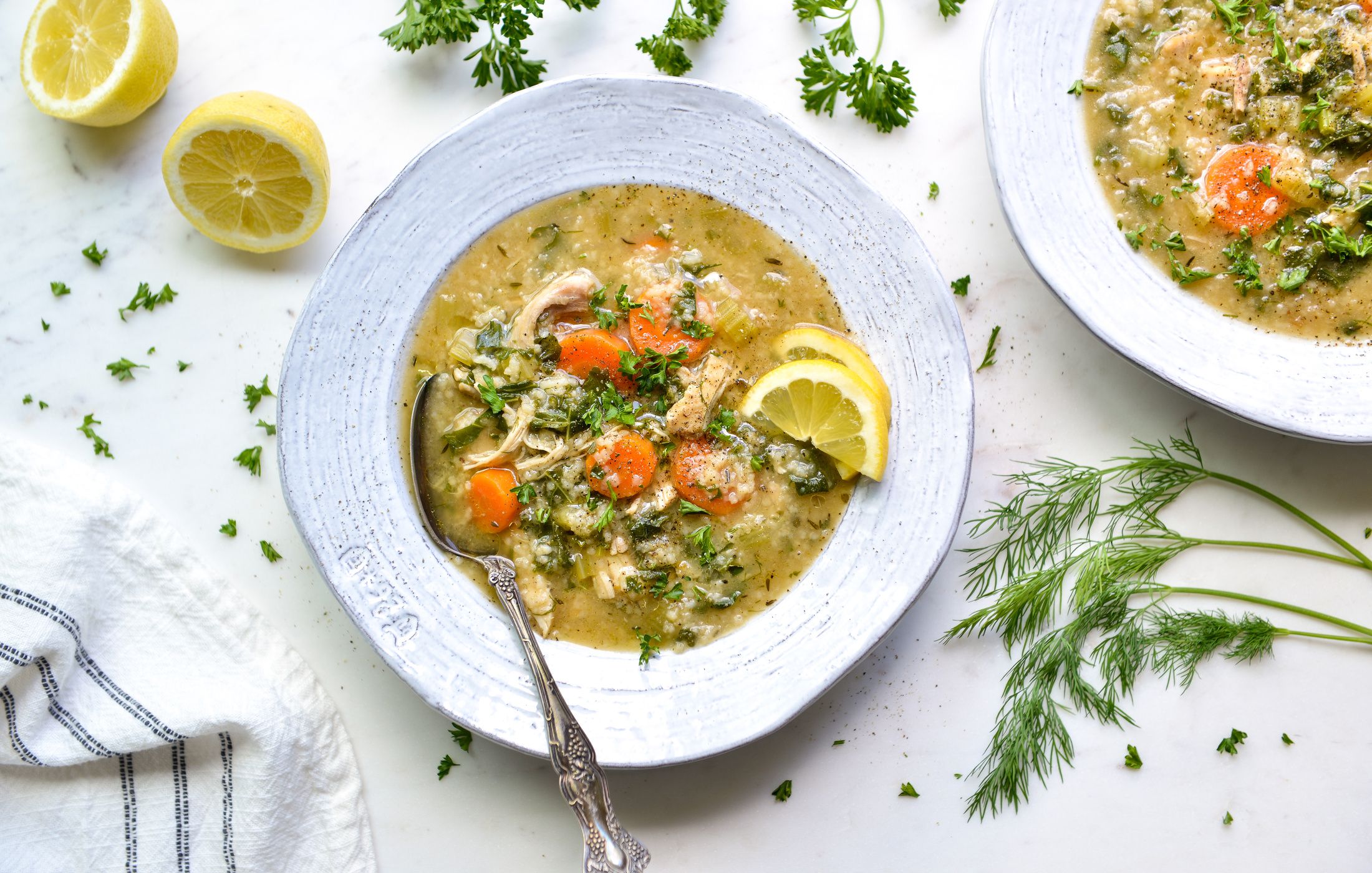 EASY CHICKEN AND RICE SOUP INSTANT POT-1